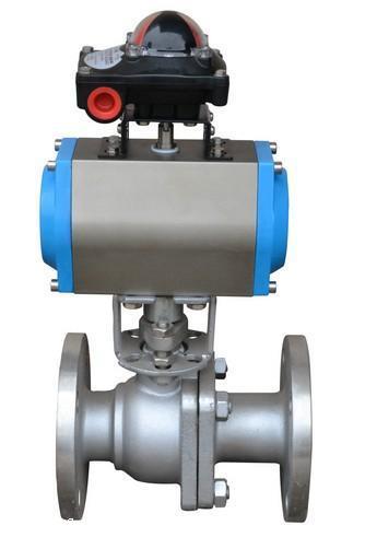 不锈钢气动球阀内螺纹球阀 软密封球阀 dn150 气动阀门