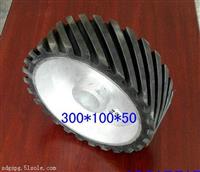 砂带机橡胶轮铝轮后轮从动轮主动轮