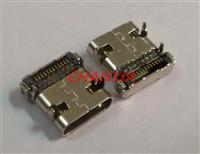 USB3.1母座TypeC高传输速度10Gbps四脚插板24P端子前插后贴NOOK