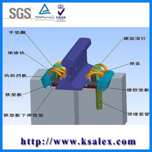 w形弹条扣件系统